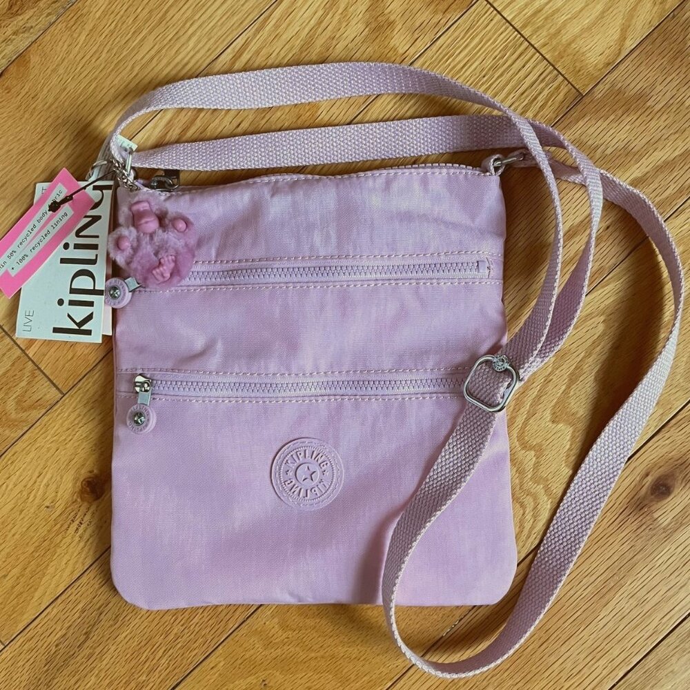 Kipling KEIKO Crossbody Mini AC7905 Blooming Pink Alice Keychain